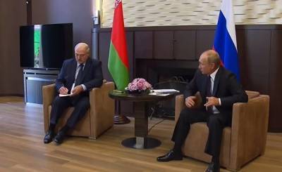 Отчаянный проситель и великодушный крестный отец: как прошла встреча Лукашенко и Путина (Bild)