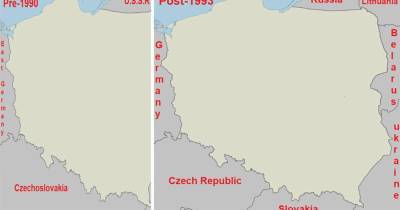 В Сети нашли странные совпадения на карте Европы прошлого века