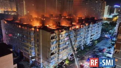 Открытое горение в жилом доме в Краснодаре ликвидировали