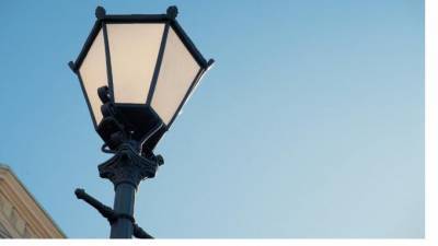 В Пулковском парке досрочно завершили установку уличного освещения