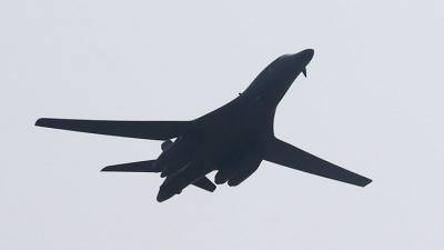 Российские истребители перехватили американский дальний бомбардировщик
