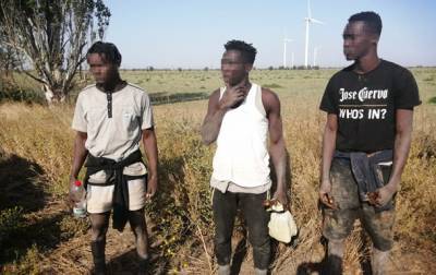 Пограничники на Николаевщине задержали трех нелегалов из Африки