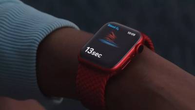 Представлены новые смарт-часы Apple Watch‌ c функцией измерения кислорода в крови