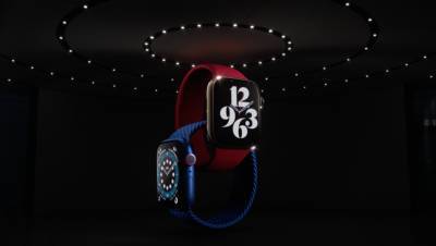 Apple представила умные часы Watch Series 6, измеряющие уровень кислорода в крови