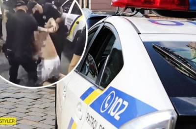 В Одессе из-за маски произошло побоище с полицией (ВИДЕО)