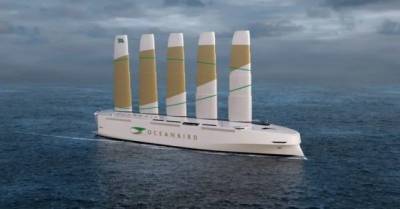 В Швеции построят экологичный грузовой корабль с парусами из металла и композита