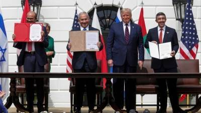 ОАЭ, Израиль и Бахрейн подписали соглашения о нормализации отношений