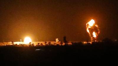 Израиль атаковал позиции ХАМАС в секторе Газа