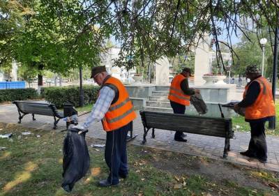 Из Ульяновска вывезли 215 кубометров мусора