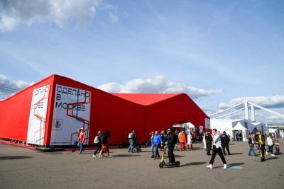 250 тысяч человек посетили шатер "Сделано в Москве" на фестивале в Парке Горького