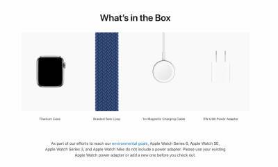 Apple продолжает вкладывать 5-ваттный адаптер в комплект поставки более дорогих часов Watch Edition и Watch Hermès
