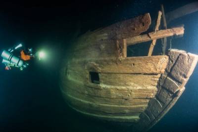 На дне Балтийского моря нашли загадочный 400-летний корабль