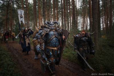 В Тверской области встретились рыцари и орки