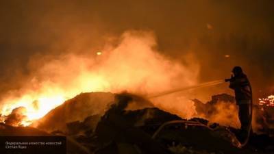 Пожар на газопроводе "Ангарск — Саянск" произошел в Иркутской области