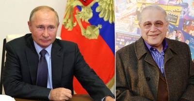 Владимир Путин поздравил Евгения Петросяна с 75-летием