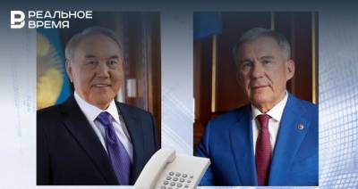 Назарбаев поздравил Минниханова с победой на выборах