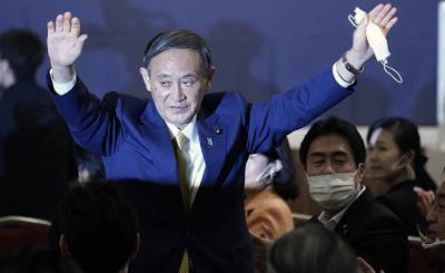 NHK (Япония): новым 99-м премьер-министром Японии официально избран Ёсихидэ Суга. Реакция на событие в мире