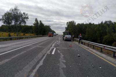 В Тульской области в ДТП пострадал водитель