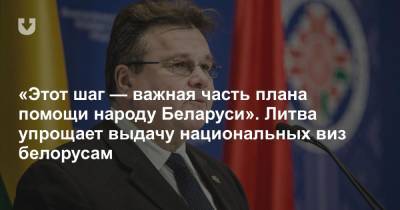 «Этот шаг — важная часть плана помощи народу Беларуси». Литва упрощает выдачу национальных виз белорусам