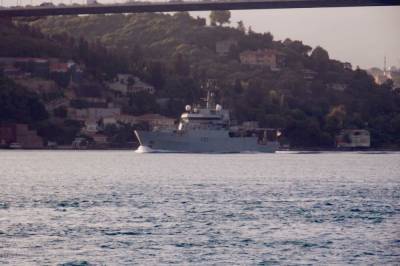 В Черное море вошел корабль НАТО, оснащенный системой сбора информации