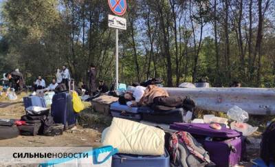 Гомельские пограничники посчитали, сколько паломников находится на нейтральной территории между Беларусью и Украиной