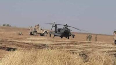 Вертолет США, совершивший аварийную посадку в Сирии, благополучно вернулся на базу