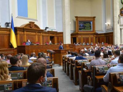 Рада провалила голосование по законопроекту авторства "Слуга народа" о преподавании в вузах на иностранных языках