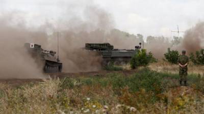 ОБСЕ обнаружила танки, "Грады" и гаубицы оккупантов вне мест хранения, - штаб ООС