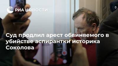 Суд продлил арест обвиняемого в убийстве аспирантки историка Соколова