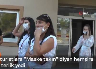 Появилось фото россиянок, из-за маски избивших медсестру тапками в турецком отеле