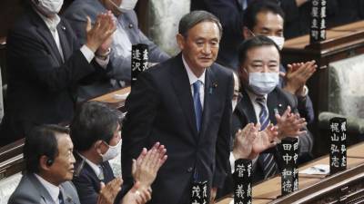 Белый дом поздравил Èсихидэ Сугу с избранием премьер-министром Японии