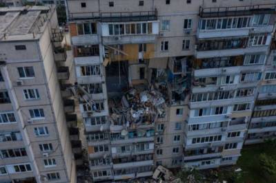Взрыв на столичных Позняках: поврежденный дом снесут за 14,2 млн грн