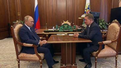 Глава «Газпрома» доложил президенту о масштабной работе в преддверии отопительного сезона