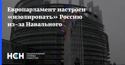 Европарламент настроен «изолировать» Россию из-за Навального