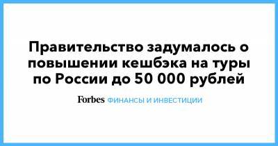 Правительство задумалось о повышении кешбэка на туры по России до 50 000 рублей