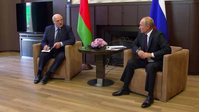Песков заявил, что у Путина и Лукашенко нет дефицита общения