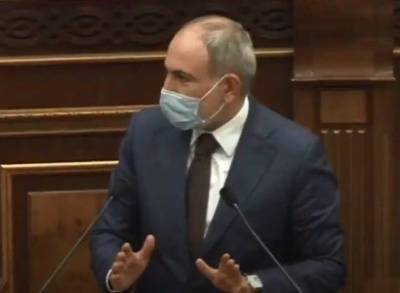 Неудачный вопрос: Пашинян посетовал призвал силовиков штрафовать за отсутствие масок и депутатов