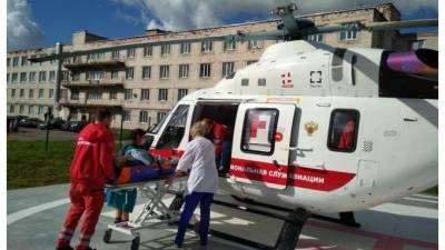 Служба санавиации доставила в больницы Ленобласти четырех пациентов с патологиями сердца