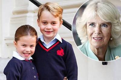 Герцогиня Камилла рассказала о необычных предпочтениях в еде своих внуков Джорджа и Шарлотты