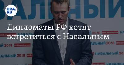 Дипломаты РФ хотят встретиться с Навальным