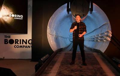 Маск завершает прокладку тоннеля в Лас-Вегасе