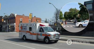 Наезд на пешеходов в Монреале: в результате ДТП пострадали 9 человек, в том числе - дети. Фото