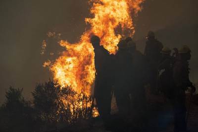 Пожары в США: к борьбе со стихией привлечено более 17 тысяч спасателей