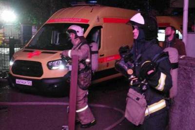 Четыре человека погибли при ночном пожаре в наркологии в центре Красноярска