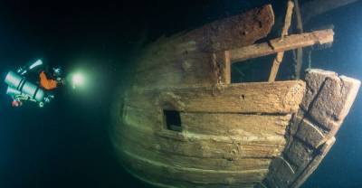 Старинный корабль Dutch Fluit 17 века нашли в Балтийском море - фото