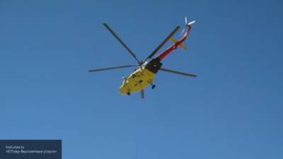 Частный вертолет совершил жесткую посадку в Магаданской области