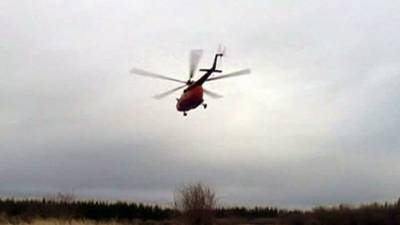 Вертолет завалился на бок после жесткой посадки в Магаданской области