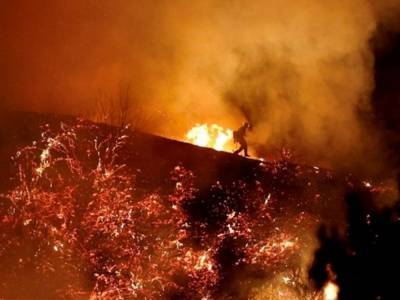 Пожары в США: дым достиг Европы