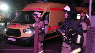 Названа предварительная причина пожара в частной нарколожке Красноярска