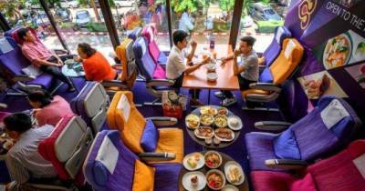 Авиакомпания Таиланда открыла ресторан-самолет
